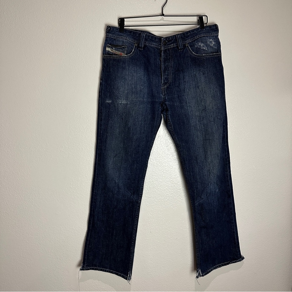 Diesel Industry Trouleg Mens Jeans Pants 008B1 Made in Italy Size 38